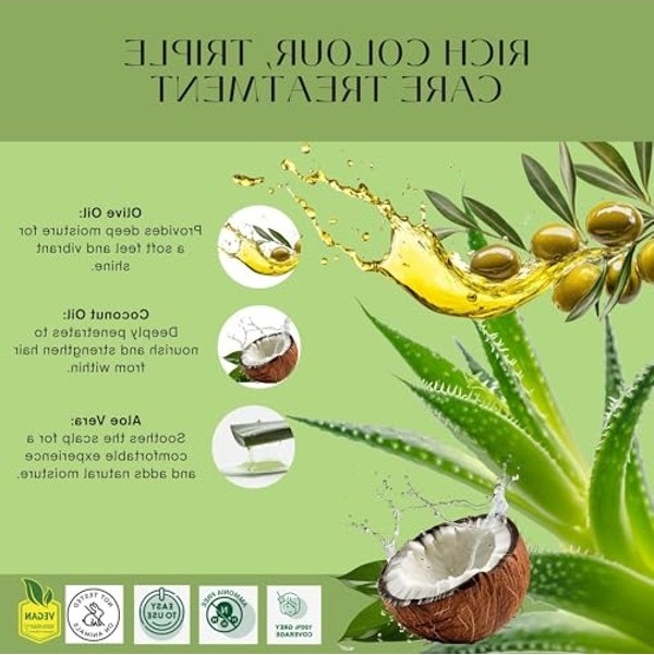 Aesco Amonyaksız Saç Boyası 8.3 Bal Köpüğü - Doğal Renk görsel 3