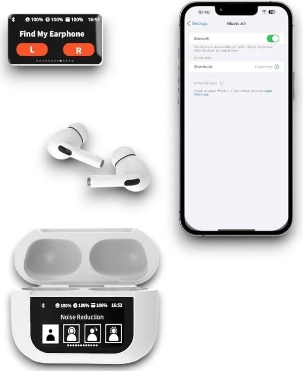 Get Store Ekranlı Bluetooth Kulaklık görsel 3