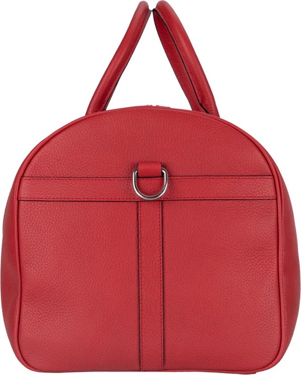 BloominBag Bloomvoyager Roma Rouge Hakiki Deri Duffle Unisex Seyahat & Hafta Sonu Çantası görsel 5