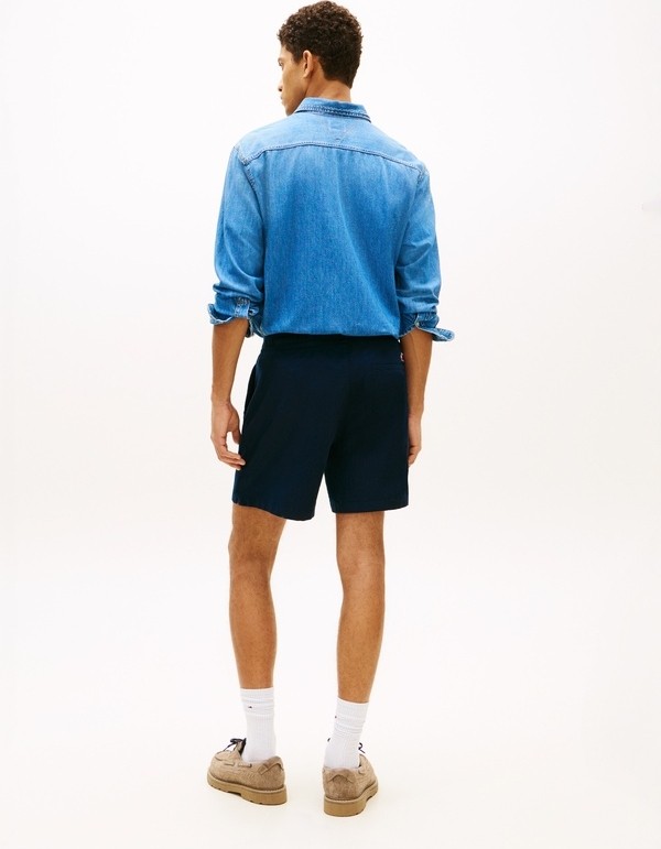 Tommy Hilfiger Tjm Lınen Blend Pull-On Short Erkek Kahverengi Şort - DM0DM22825 görsel 8