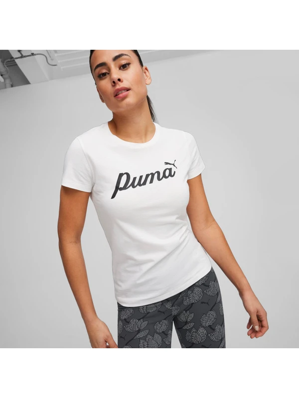 Puma Ess+ Script Kadın Tişört 67931502