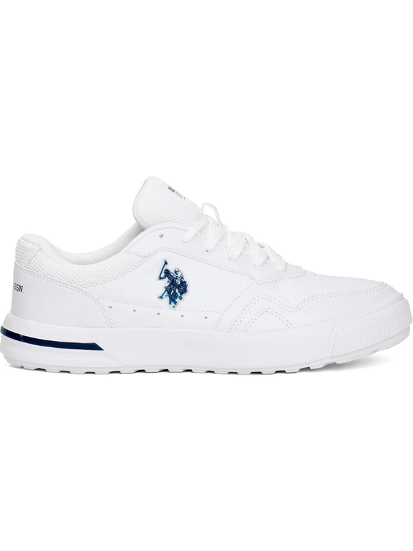 U.S. Polo Assn. U.s. Polo 101502205 Sampo Erkek Klasik Sneaker Beyaz - Lacivert