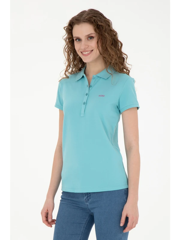 U.S. Polo Assn. Kadın Mint Tişört Basic 50285846-VR090