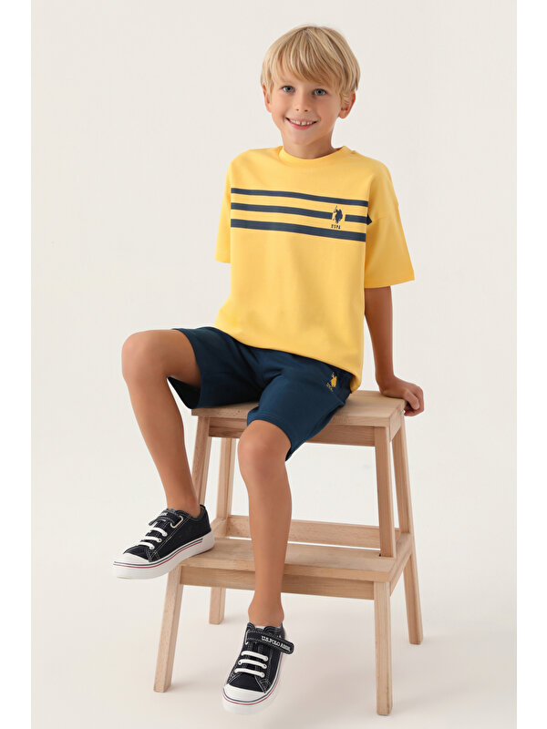 U.S. Polo Assn. Erkek Çocuk Kavun Pijama Takım 50291603-VR202