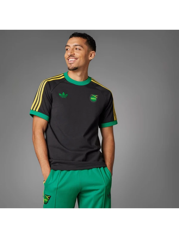 Adidas Jamaica Adicolor 3-Stripes Erkek Tişört
