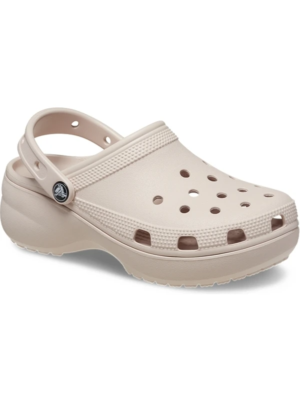 Crocs Classic Platform Clog W Somon Kadın Sandalet 206750-6UR