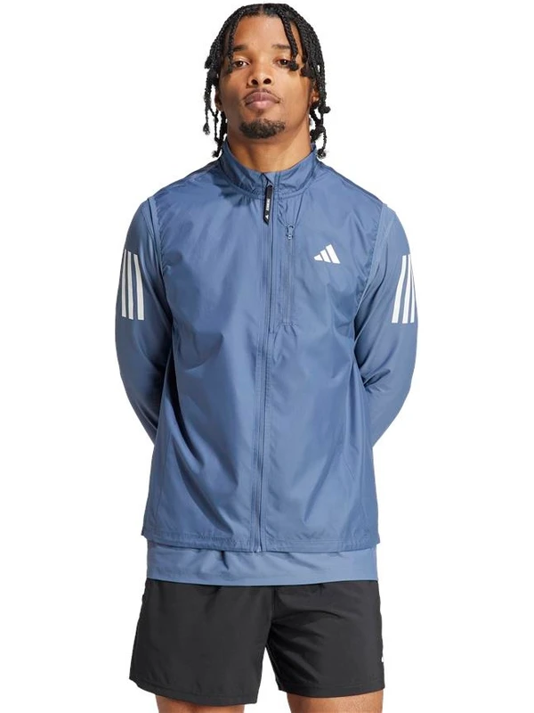 Adidas Mavi Erkek Zip Ceket In1496