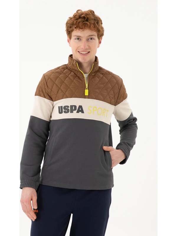 U.S. Polo Assn. Erkek Antrasit Sweatshirt 50270824-VR006