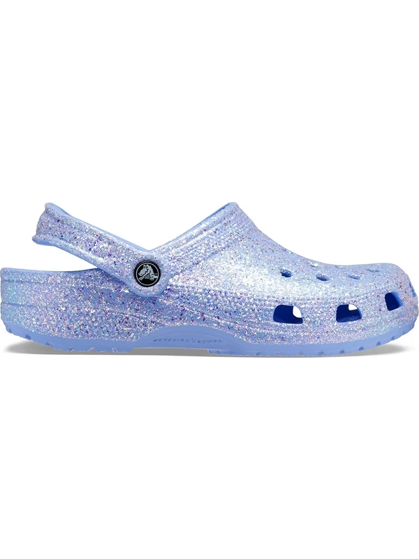 Crocs Classic Glitter Mavi Sim Kadın Terlik 205942-5Q6