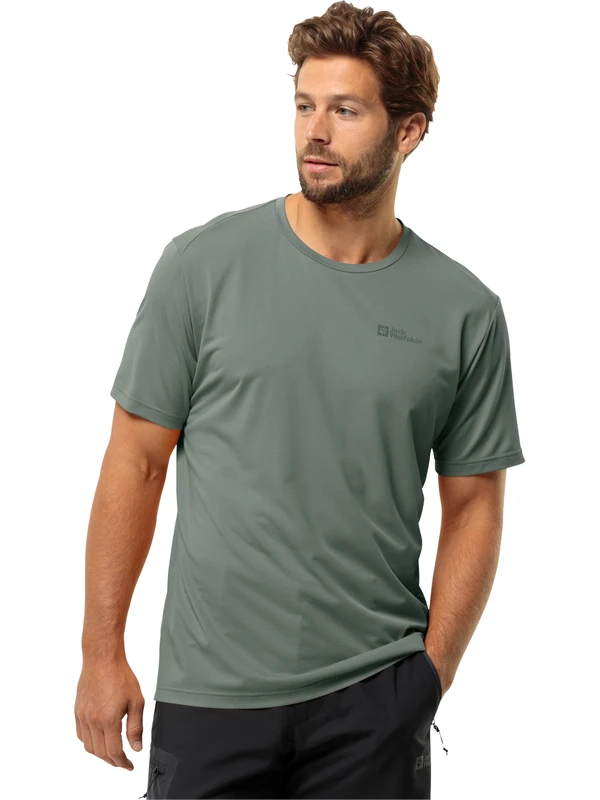 Jack Wolfskin Delgami S/s Erkek T-shirt 1809811TR