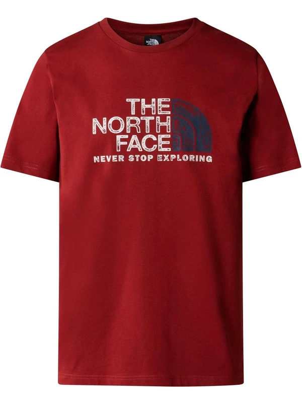 The North Face M S/s Rust 2 Tee Erkek T-Shirt NF0A87NWPOJ1