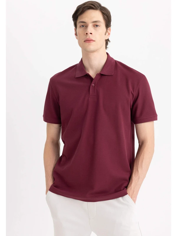 DeFacto New Regular Fit Kısa Kollu Polo Tişört C1293AX24SP