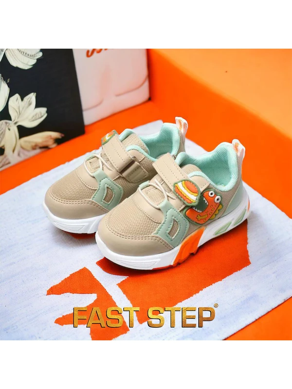 Fast Step Unisex Işıklı Bebek Spor Hafif Taban Sneaker Yazlık Ayakkabı 461BA105