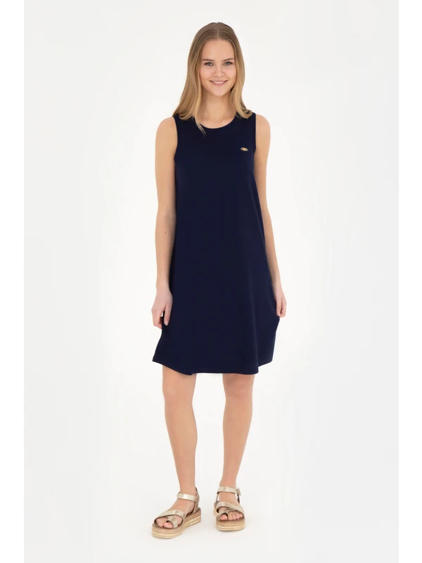 U.S. Polo Assn. Kadın Lacivert Elbise (Örme) 50281743-VR033