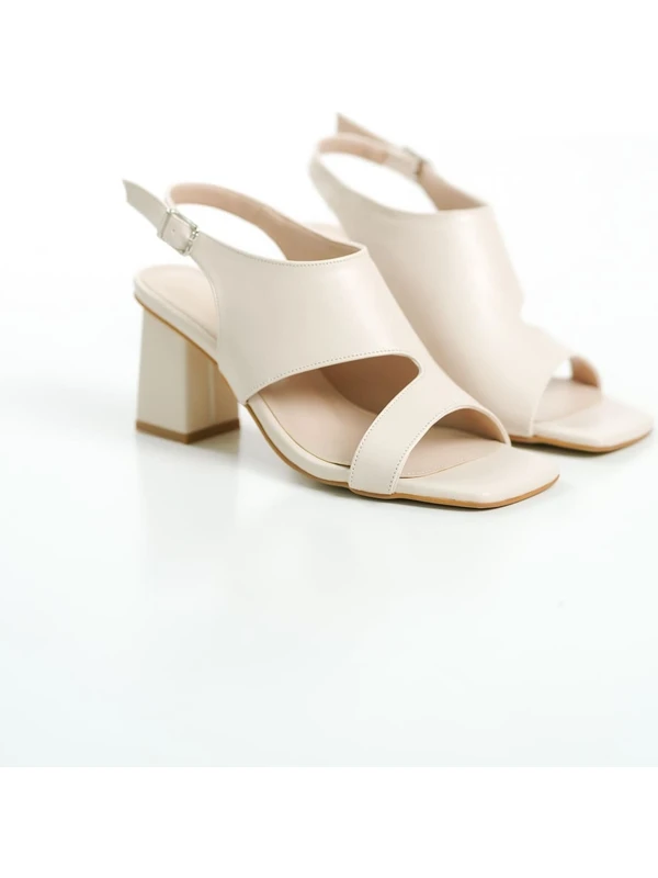 Oby Shoes & Bag Günlük Kadın Topuklu Sandalet TR055Y13D