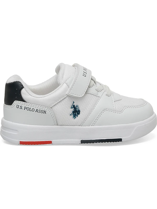 U.s. Polo Assn. Davıd Jr 4fx Beyaz Erkek Çocuk Sneaker