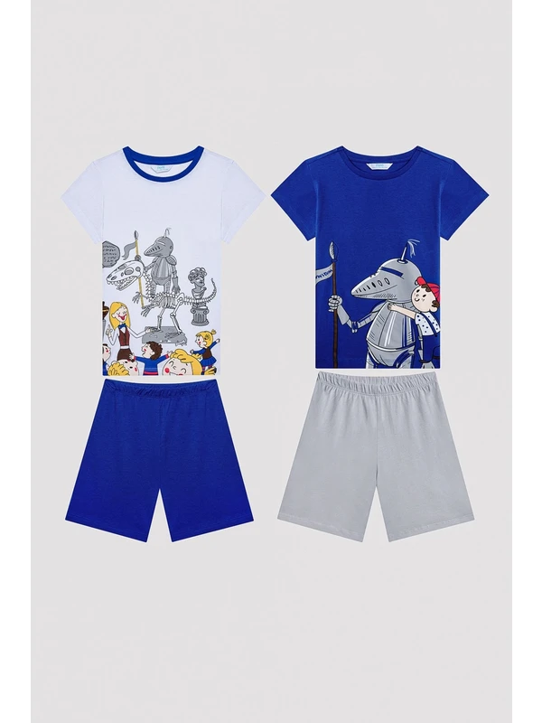 Penti Erkek Çocuk Knight Çok Renkli 2li Pijama Takımı
