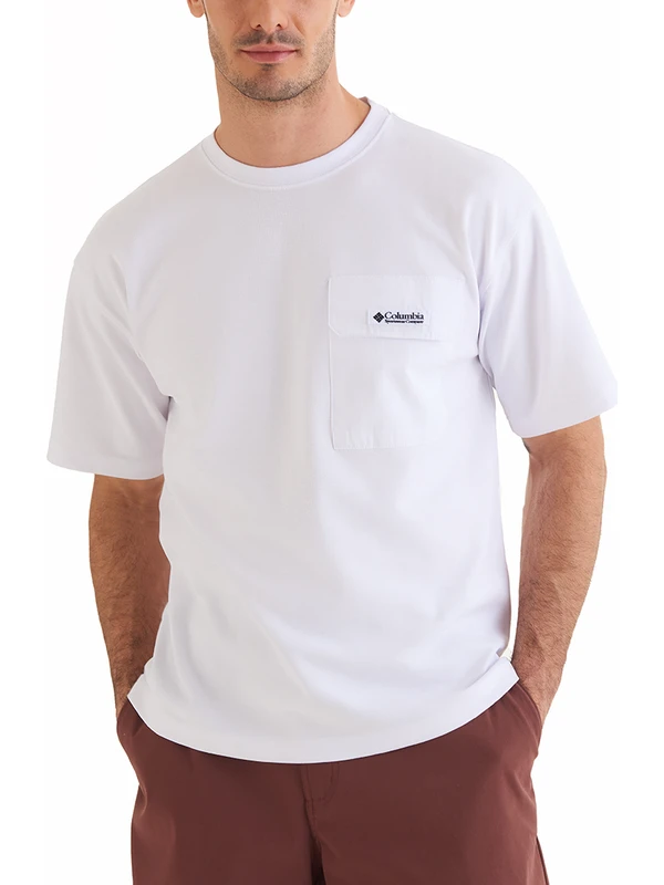 Columbia Csc Heritage Erkek Kısa Kollu Outdoor T-Shirt CS0376-100