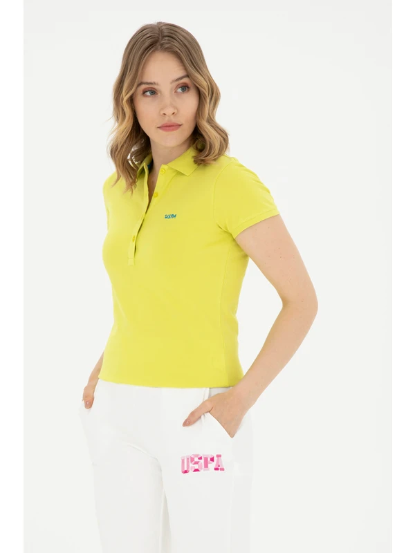 U.S. Polo Assn. Kadın Fıstık Tişört Basic 50285846-VR087