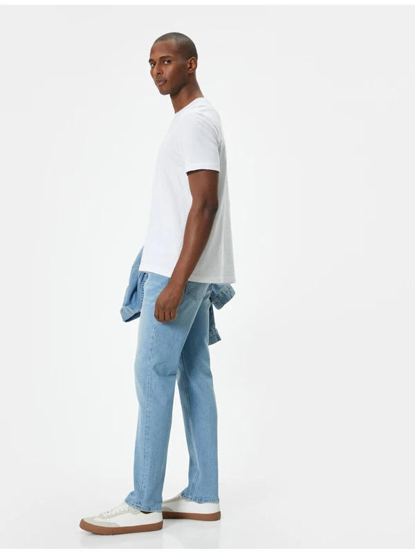 Koton Slim Fit Kot Pantolon - Brad Jean