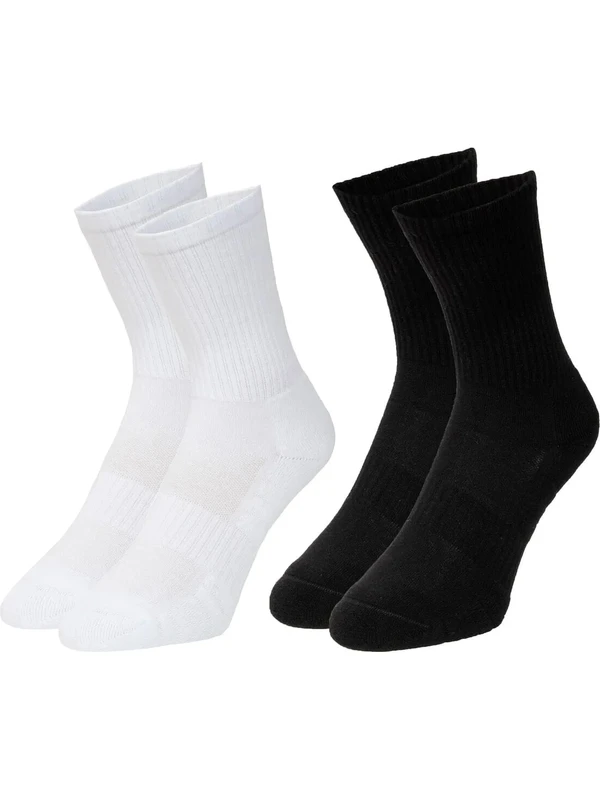 DuraSocks Erkek-Kadın Spor Çorap, Antibacterial, Esnek, Dikişsiz Premium Çorap (4 Çift)