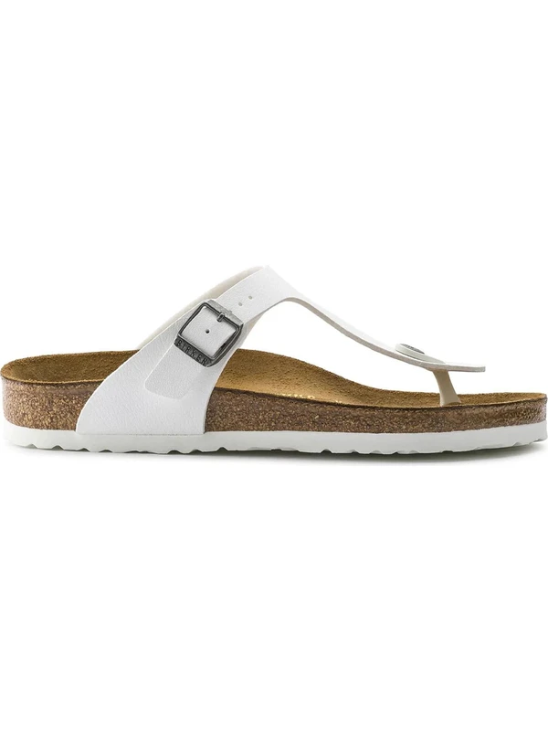 Birkenstock Beyaz Kadın Terlik Gızeh