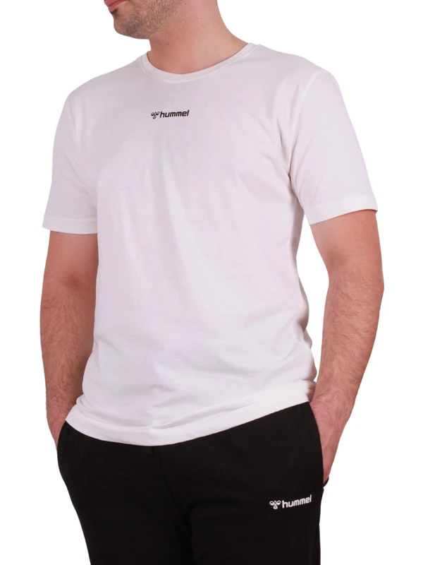 Hummel Hmlmese Erkek Beyaz Tişört - 912030-9003