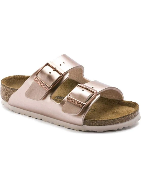 Birkenstock Arizona Bf Electric Metallic Bakır Terlik