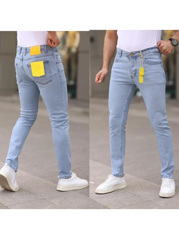 Redcode Jeans Erkek Likralı Slim Fit Jean-Kot Pantolon