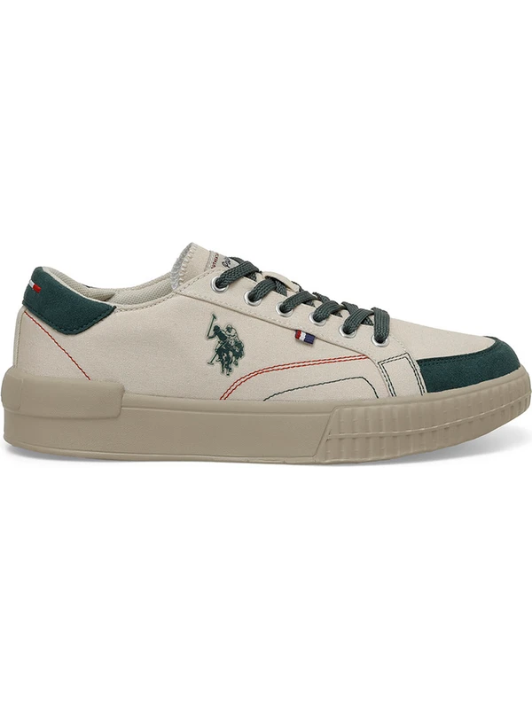 U.S. Polo Assn. Mateo 4Fx Bej Erkek Sneaker