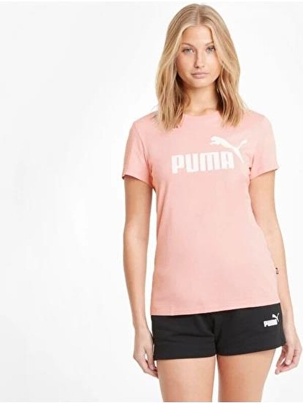 Puma Ess Logo Tee Kadın T-Shirt