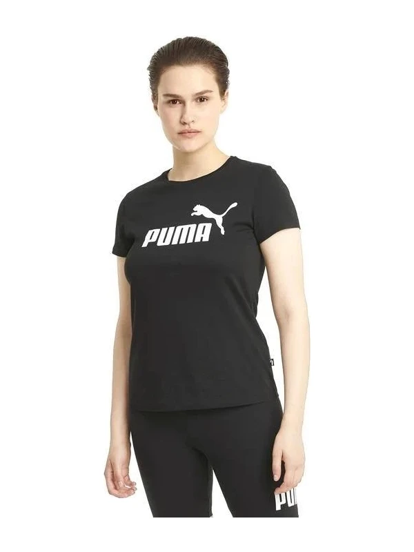 Puma Ess Logo Kadın Tişört 58677401