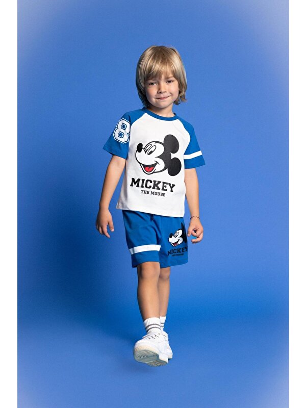 DeFacto Erkek Bebek Disney Mickey & Minnie Şort C5342A524SM
