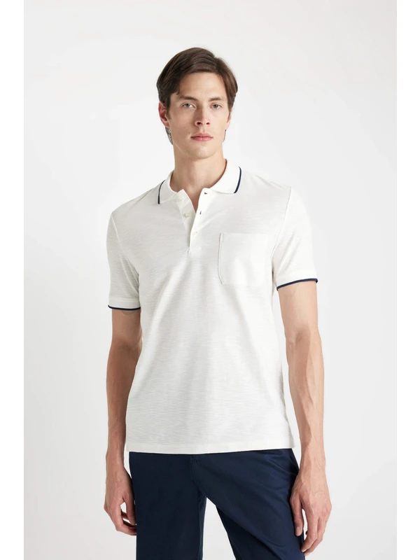 DeFacto Regular Fit Kısa Kollu Polo Tişört X1262AZ24SM