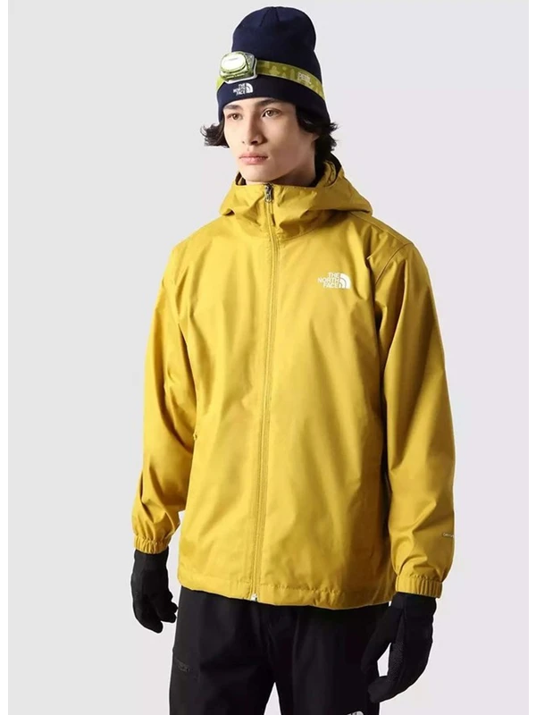 The North Face Sarı Erkek Kapüşon Yaka Normal Kalıp Yağmurluk NF00A8AZQOB1_M Quest Jacket - Eu