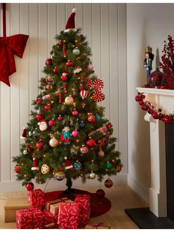 yılbaşı ağacı süsleme renkleri