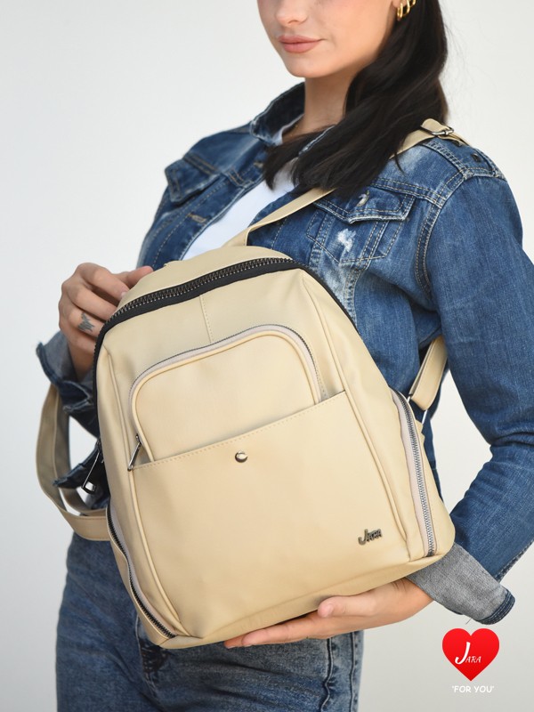 Jara Bag Freya Yıkama Deri Sırt Çantası
