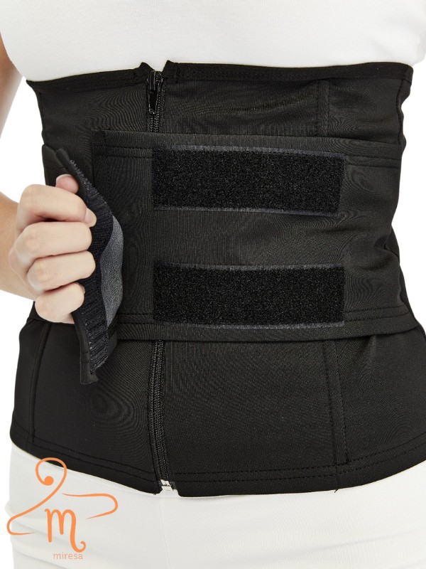 Miresa Sauna Etkili Sıklaştırıcı ve Toparlayıcı Unisex Termal Bel Korse görsel 5