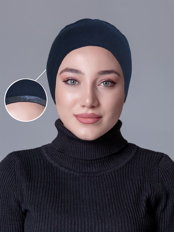 Nanak Beyaz Tülbent Kaymayan Bone görsel 5