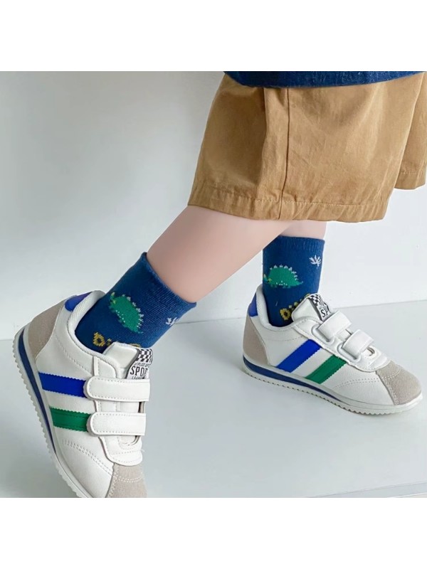 Hobins Sportswear & Company 5'çift Bebek & Çocuk Lüx Çorap Günlük Kullanıma Uygun Nefes Alabilen Dört Mevsim Okul Çorabı görsel 4