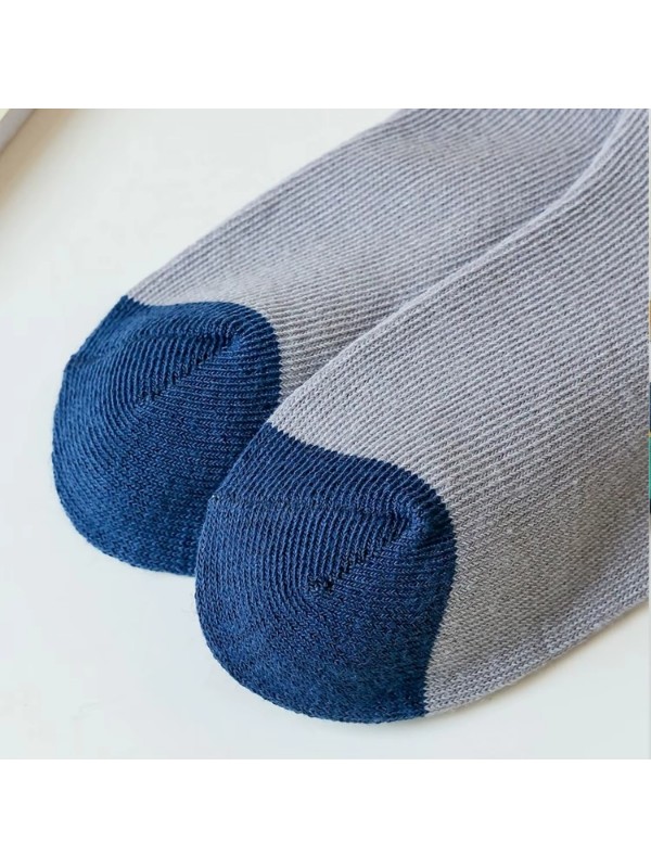 Hobins Sportswear & Company 5'çift Bebek & Çocuk Lüx Çorap Günlük Kullanıma Uygun Nefes Alabilen Dört Mevsim Okul Çorabı görsel 7
