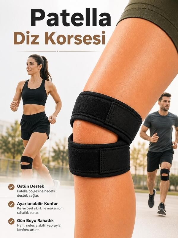 Ankaflex Üst Baldır Bandajı Kasık Çekmesi, Burkulma, Tendinit, Siyatik Ağrısı ve Spor Sonrası Sargısı görsel 5