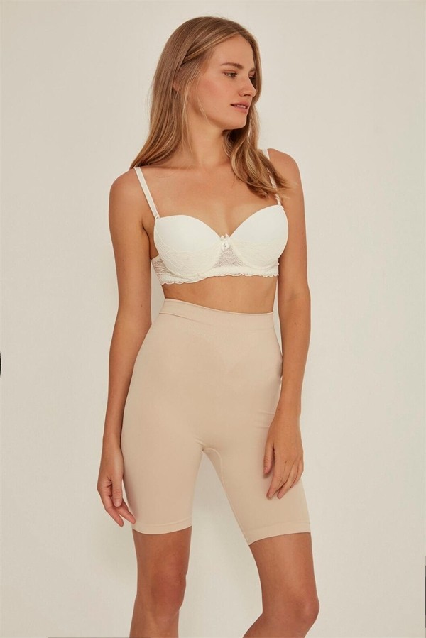 Aria's Closet Arias Closet Ten Mı Emay 3005 Soft Uzun Paçalı Boxer Korse