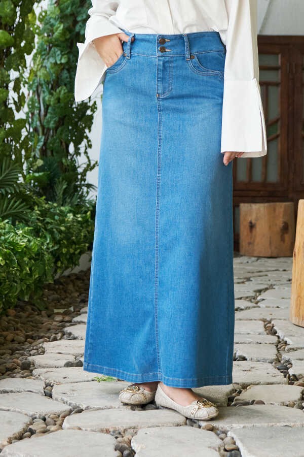 Neways 2058-DENIM Etek Mavi görsel 5