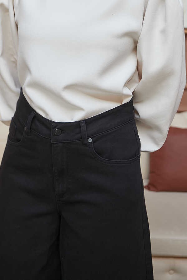 Neways 1162-GABARDIN Pantolon Etek Siyah görsel 2