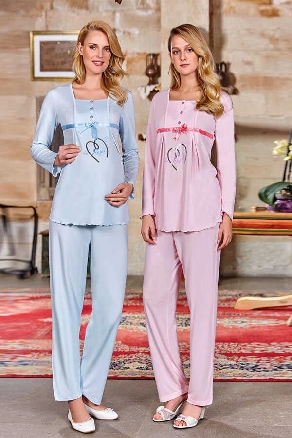 LYYN Berrak Bayan Hamile Pijama Takımı 392
