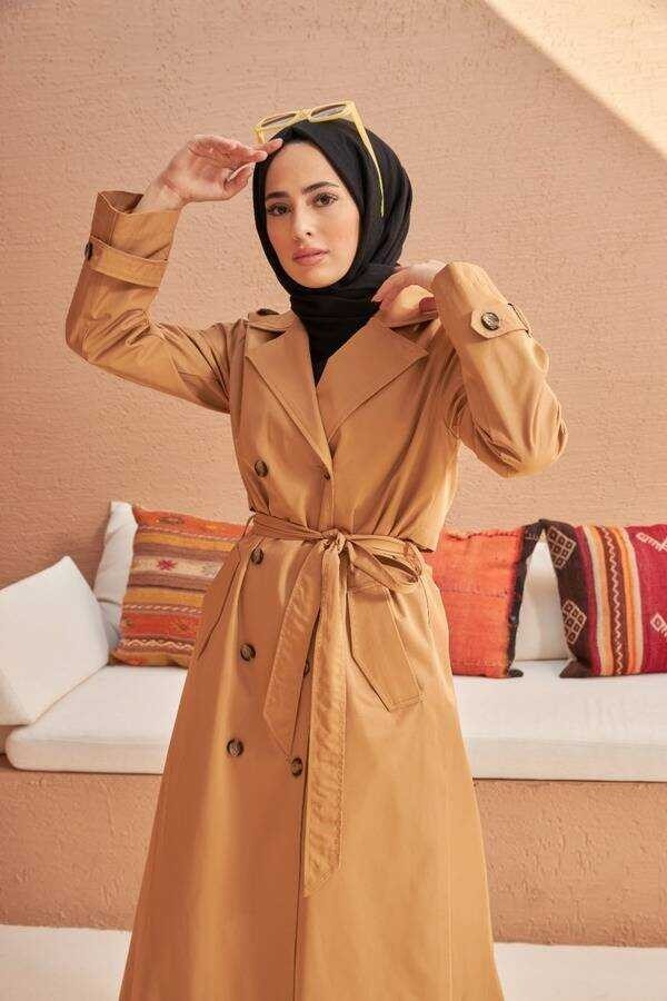 Neways 6572-TRENÇKOT Camel görsel 2
