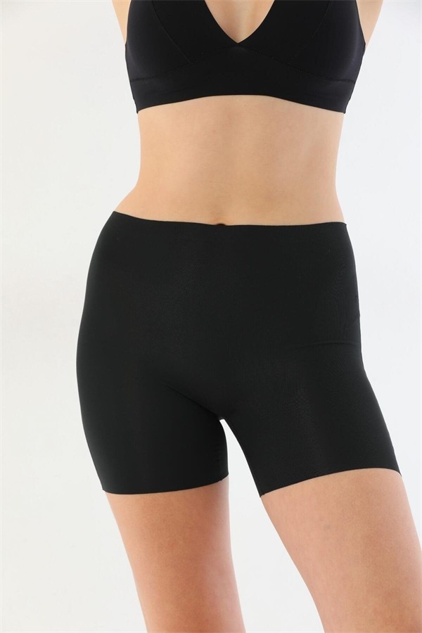 Mestore Arias Closet Siyah Mı 2703 Lazer Kesim Iz Yapmaz Hayalet Boxer görsel 3