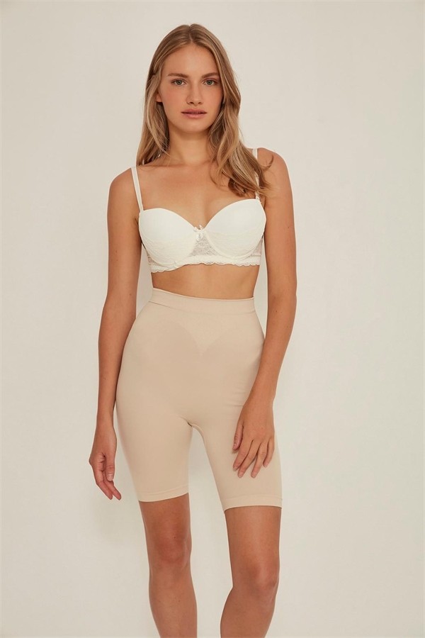 Mestore Arias Closet Ten Mı Emay 3005 Soft Uzun Paçalı Boxer Korse görsel 6