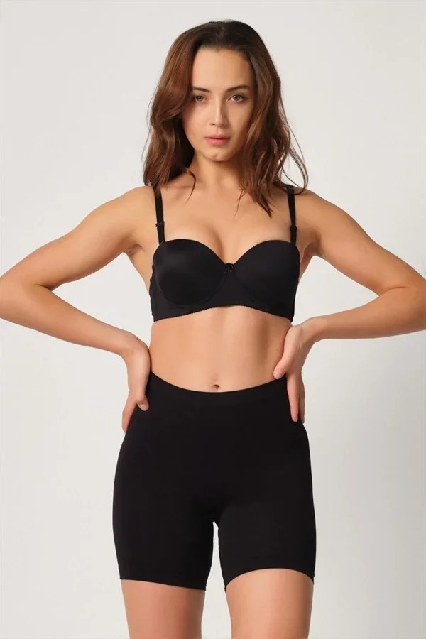Ang Butik Siyah Mı 3003 Soft Paçalı Boxer